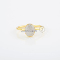 Wholesale Rainbow Moonstone 925 Silver Ring for Best Gifts